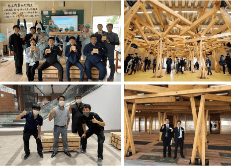 2020 TOKYO　オリンピック村で使われた木材