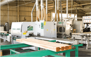 プレカットの様子